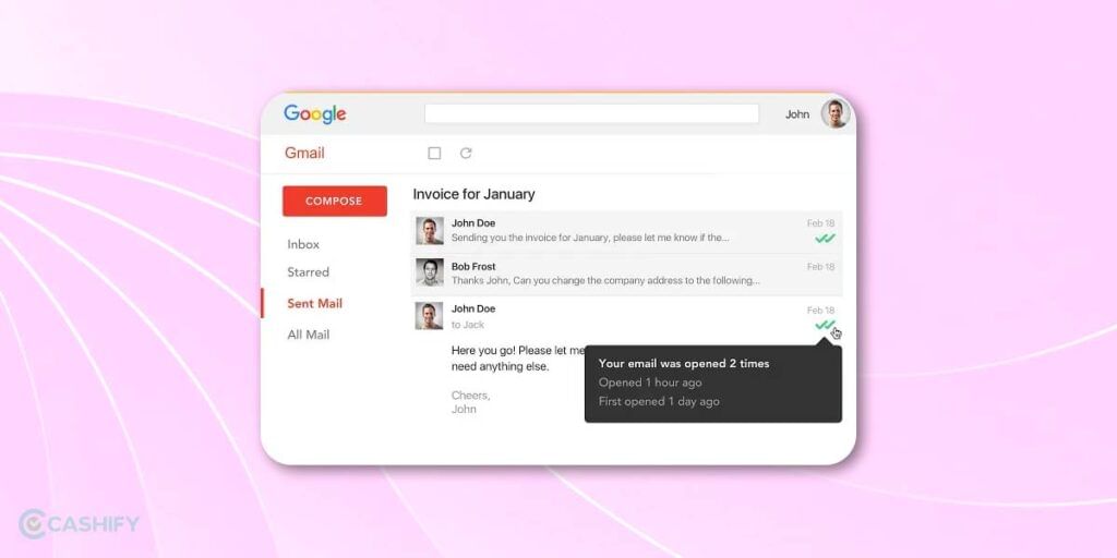 Email tracking- Helpful Gmail Tricks