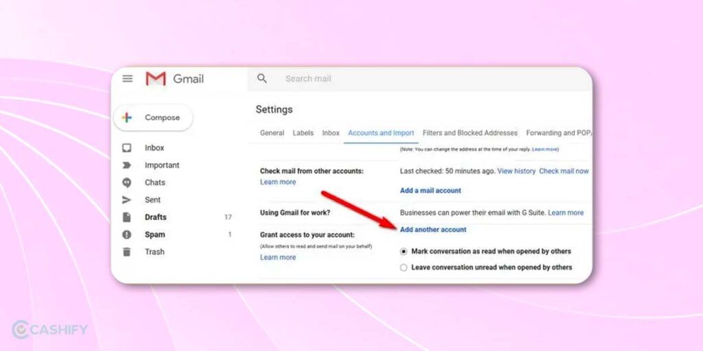 Grant access - Helpful Gmail Tricks