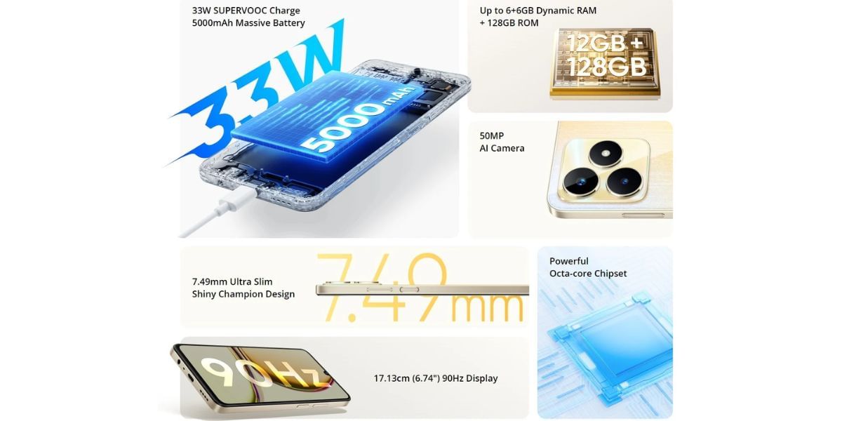 realme c53 specifications