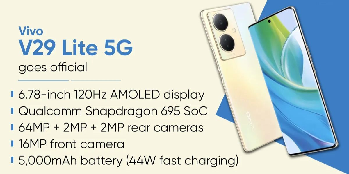 vivo v29 lite 5g launched