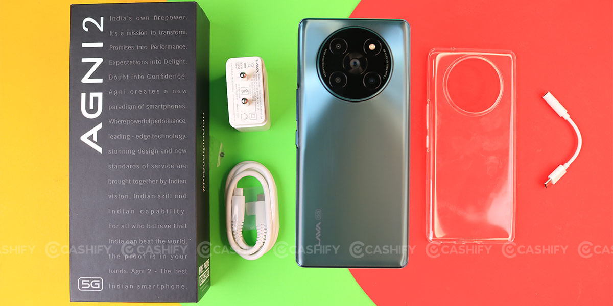 Lava Agni 2 Box Contents