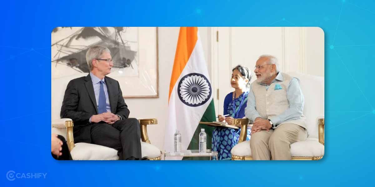 Apple Pay India : Apple CEO Tim Cook During Meeting With PM of India Narendra Modi