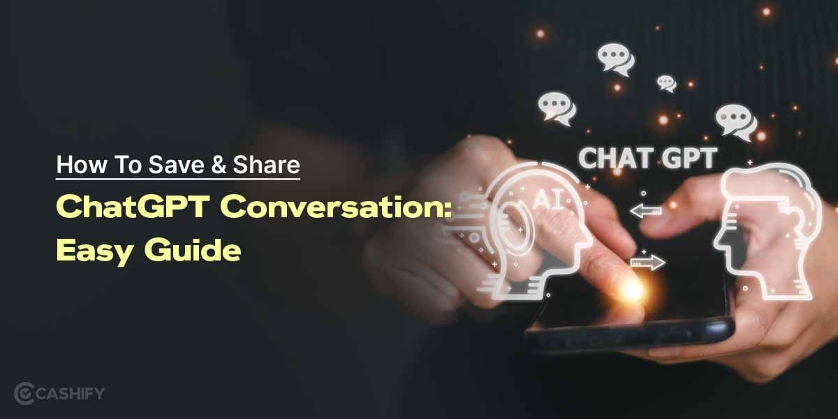 How To Save ChatGPT Conversation And Share It: Easy Guide