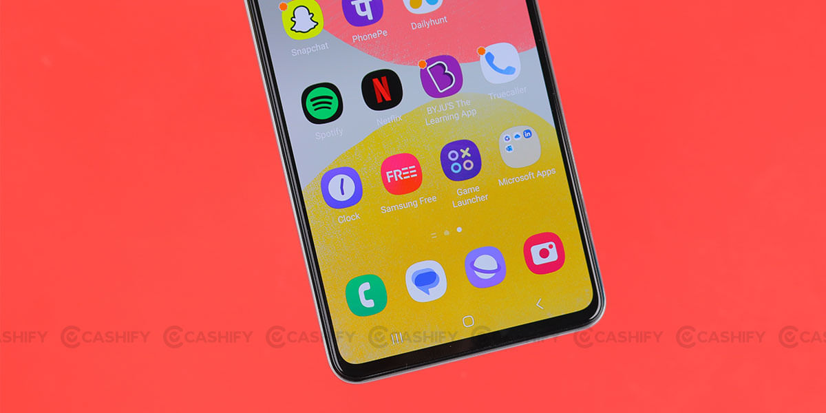 Samsung Galaxy F54 UI