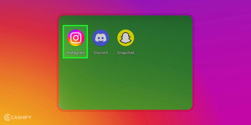 via mobile app - how to share Instagram profile