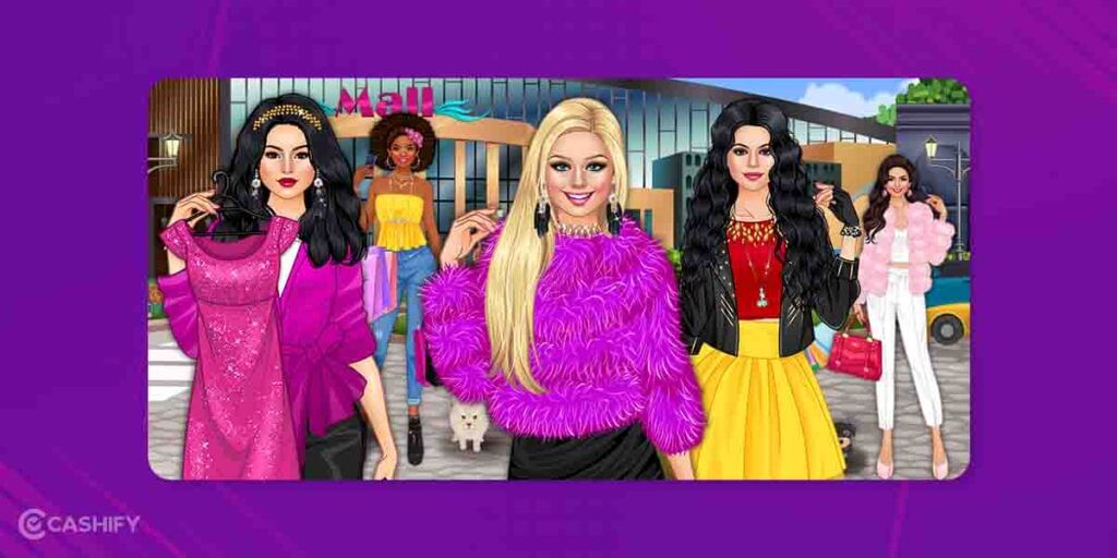 Rich Girl Crazy Shopping