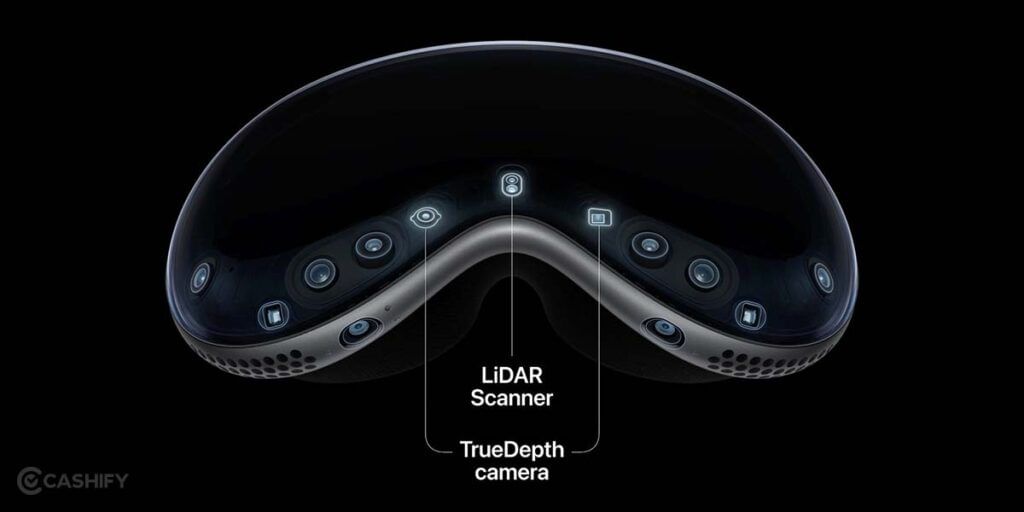apple vision pro sensor array