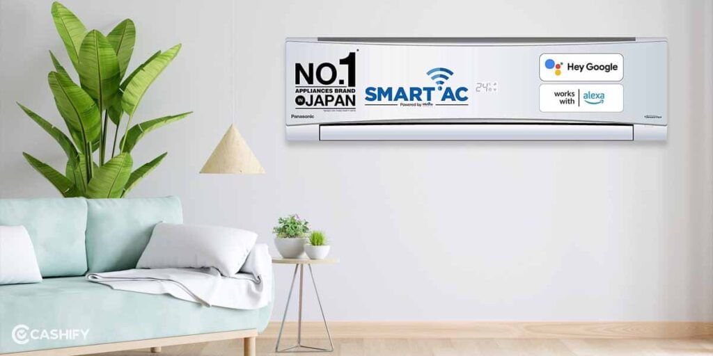 Panasonic 2 Ton 4 Star Wi-Fi Inverter Smart Split AC (CS/CU-NU24YKY4W)