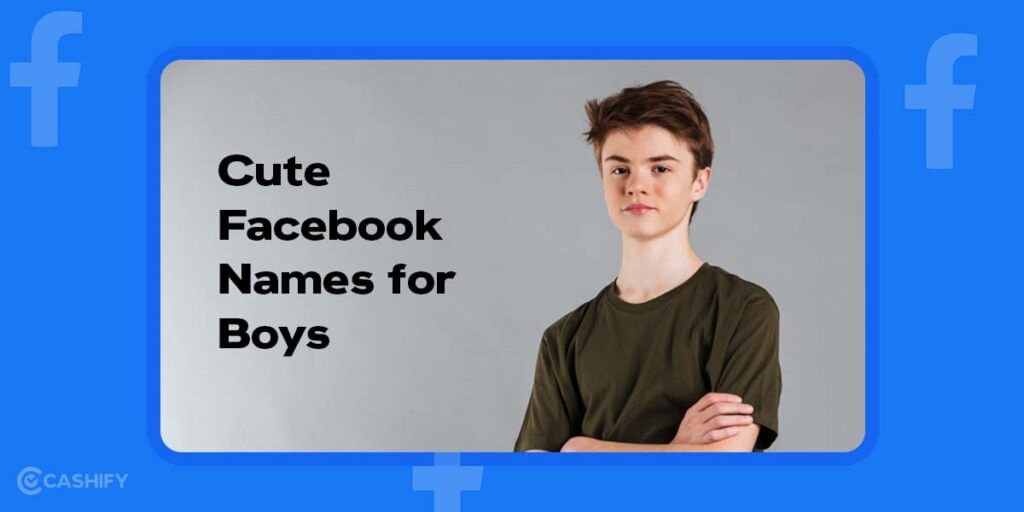 Cute Facebook names for boys