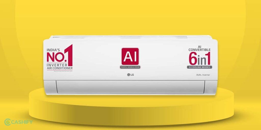 LG 1.5 Ton 5 Star AI DUAL Inverter Split AC