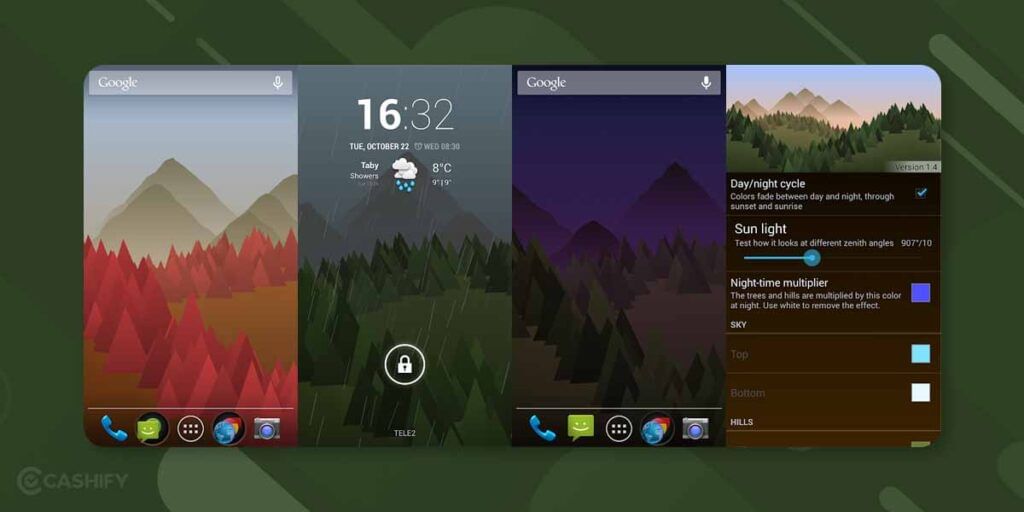 forest live wallpaper