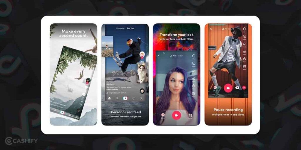 TikTok - best Snapchat alternatives