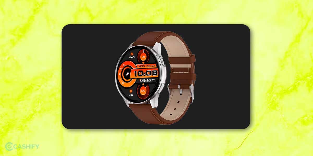 Fire-Boltt Invincible :
Best AMOLED Smartwatch To Buy