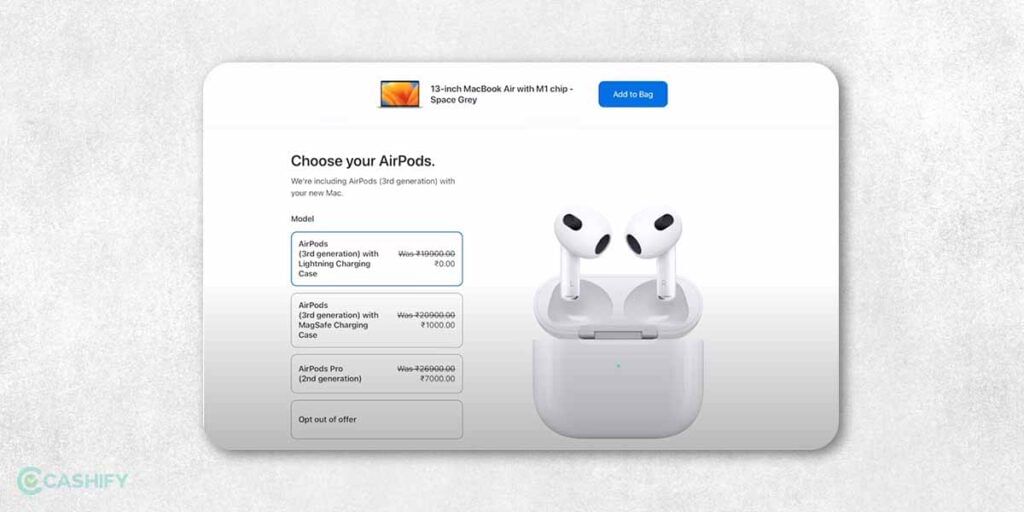 Free Airpods with Apple Mac