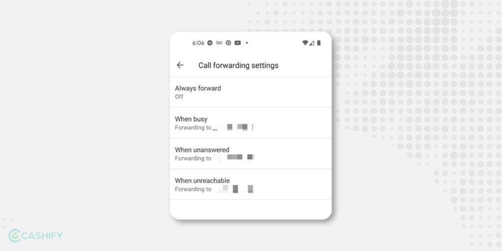 Call Forwarding Options
