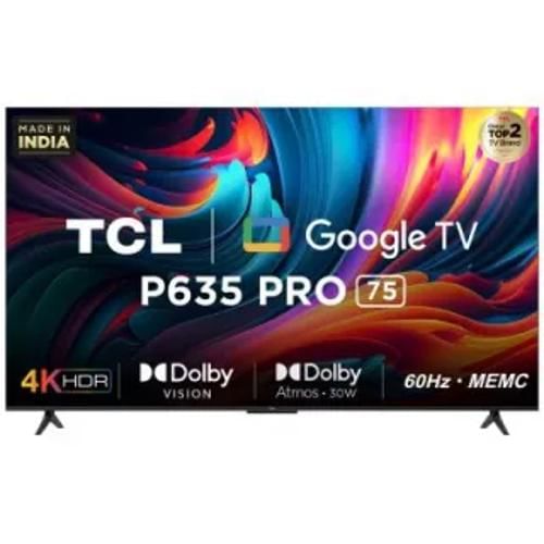 TCL 75P635 Pro 75 inch (190 cm) LED 4K Front
