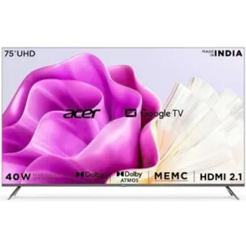 Acer I Series AR75GR2851UDFL 75 inch (190 cm) LED 4K Front