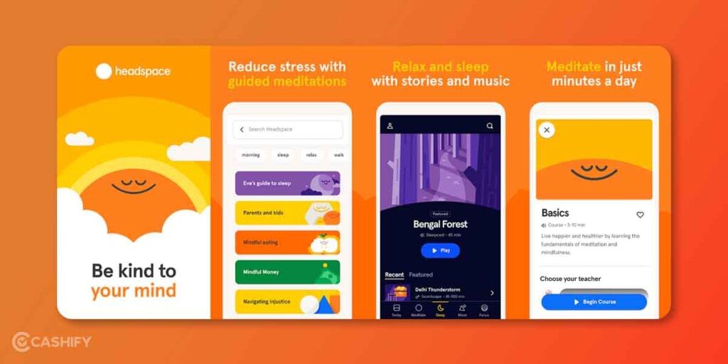 HeadSpace: best apps to sleep better