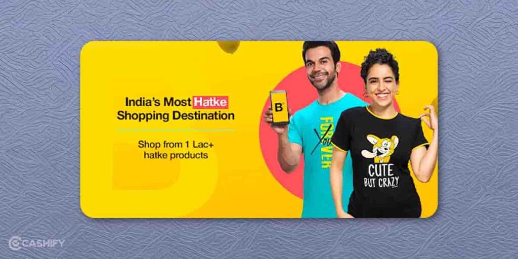 bewakoof online shopping app