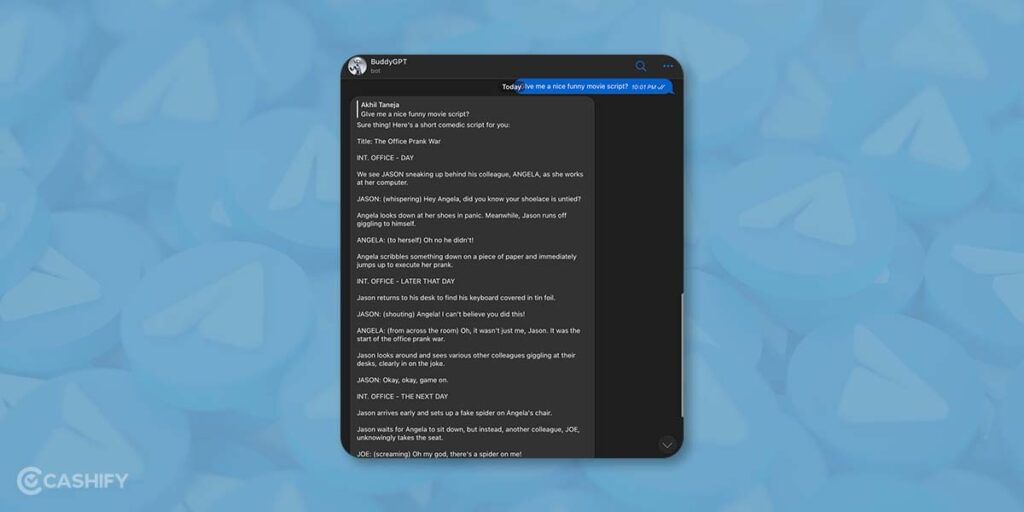 BuddyGPT Telegram Bot