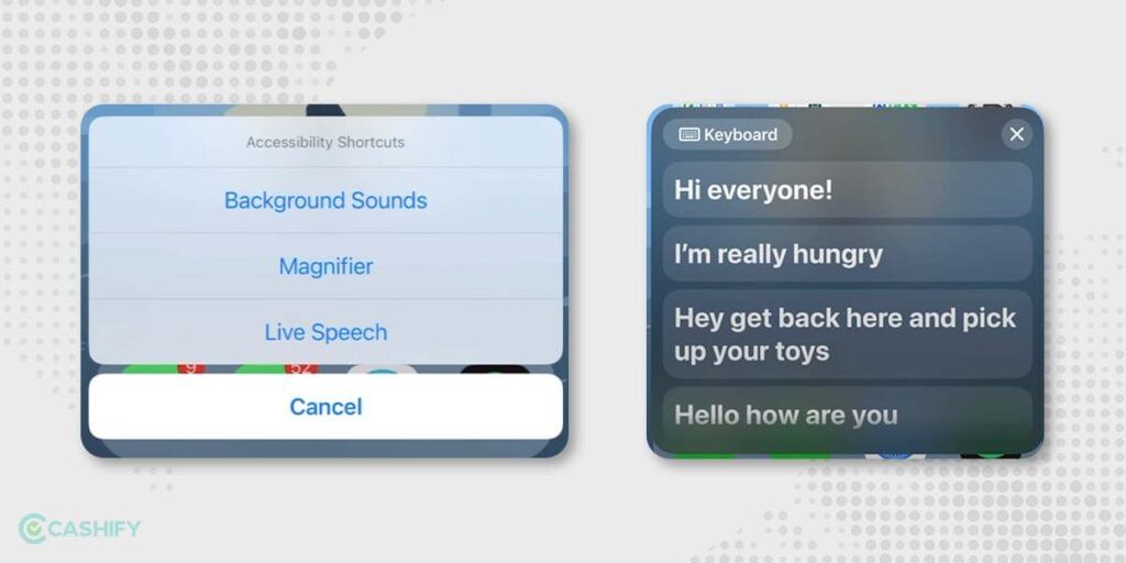 Accessibility Shortcuts on iOS