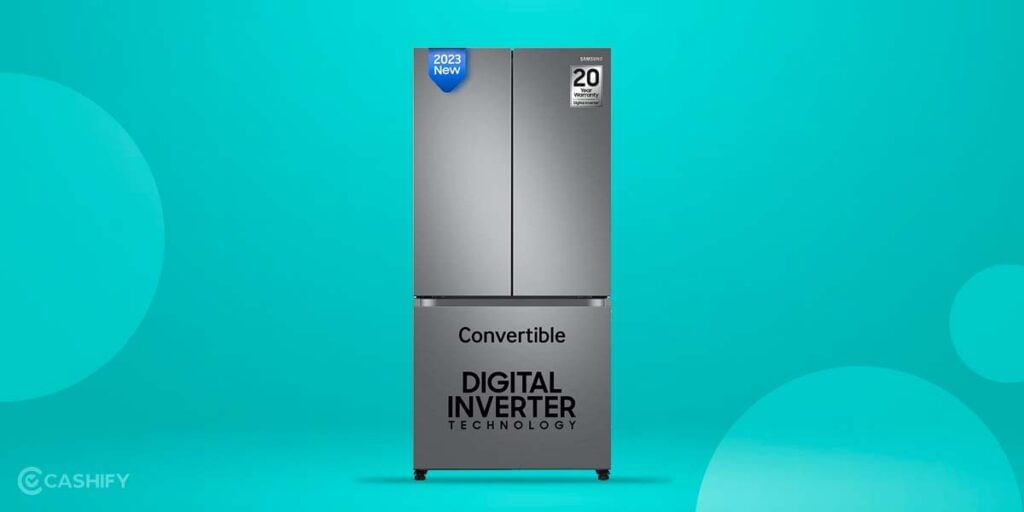 samsung 590L inverter frost free french door side by side refrigerator
