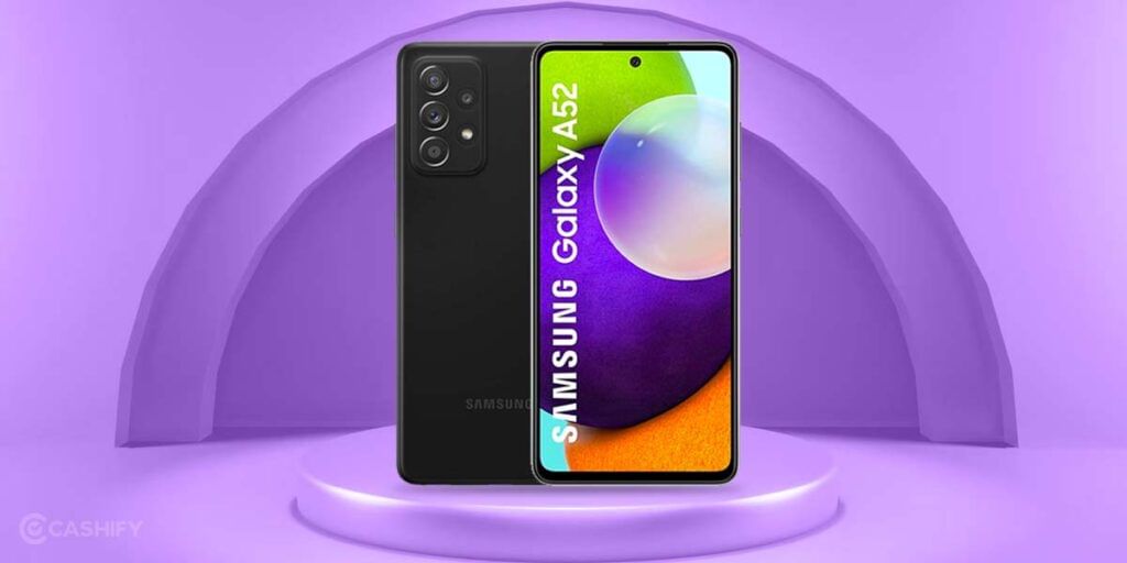 Samsung Galaxy A52 Screen Shattered