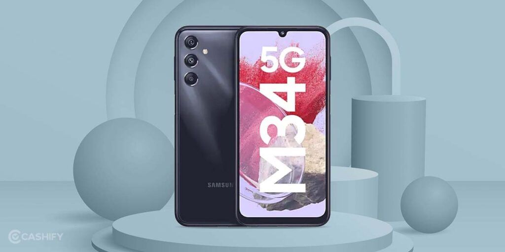 6000mah battery mobile: samsung galaxy m34 5g
