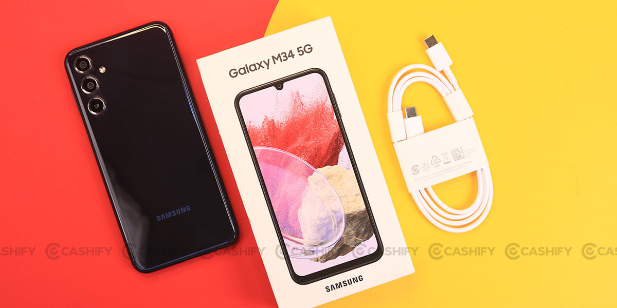 Samsung Galaxy M34 Box Contents