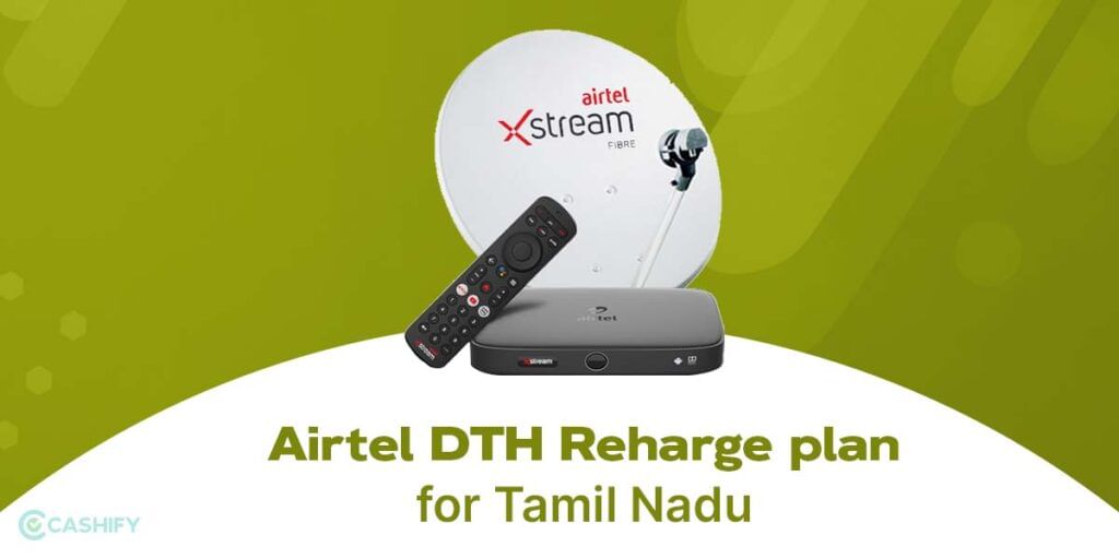 Airtel DTH recharge plan for Tamil Nadu
