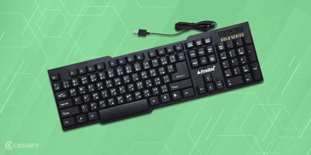 Pro Dot Hindi and English standard keyboard
