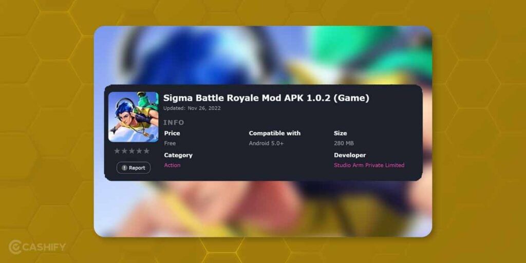 should you download sigma game apk
