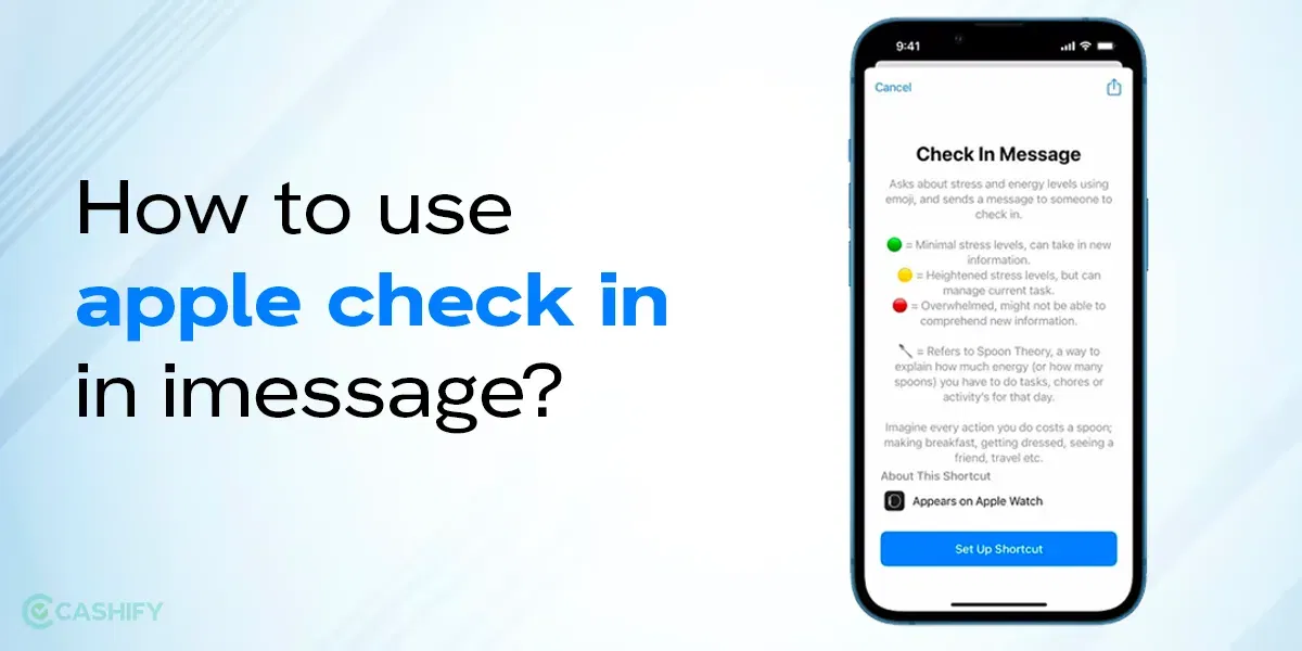 How To Use Apple Check In For iMessage?