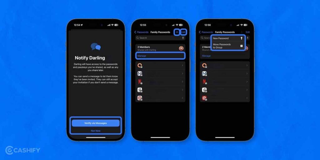 Setting Up Family Passwords iOS 17