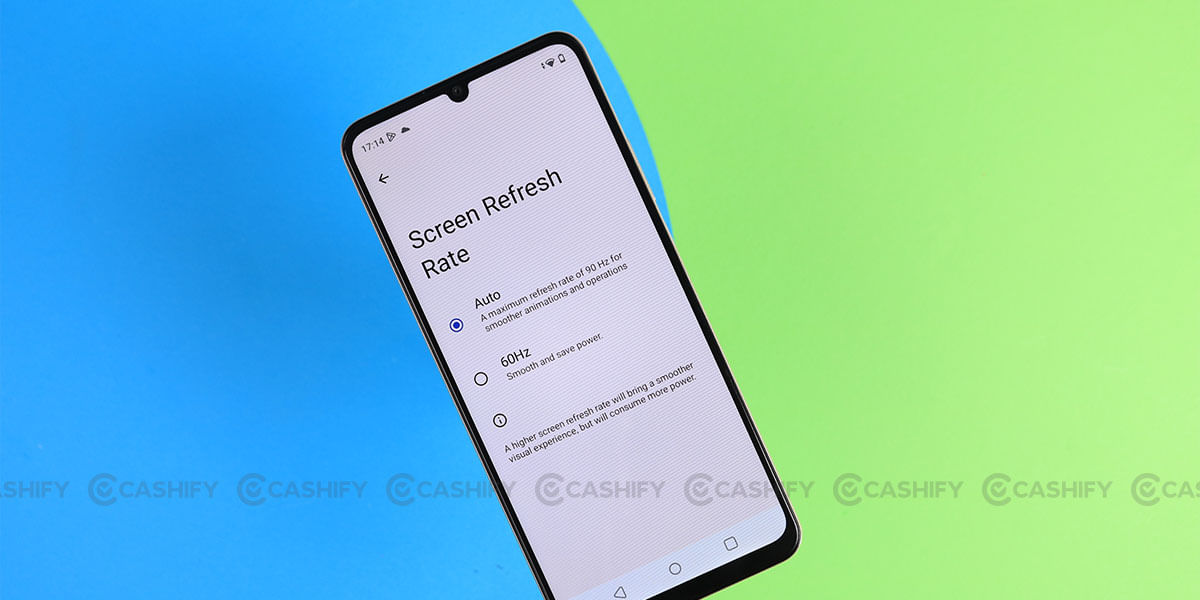 Realme C53 refresh rate