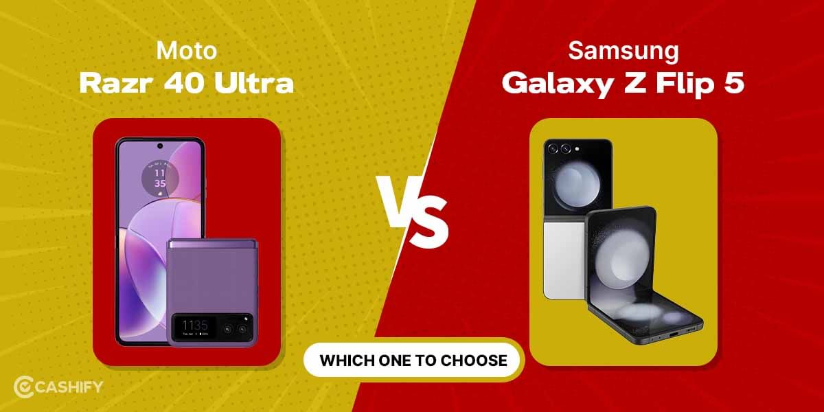 Moto Razr 40 Ultra Vs Samsung Galaxy Z Flip 5: Which Is Better?