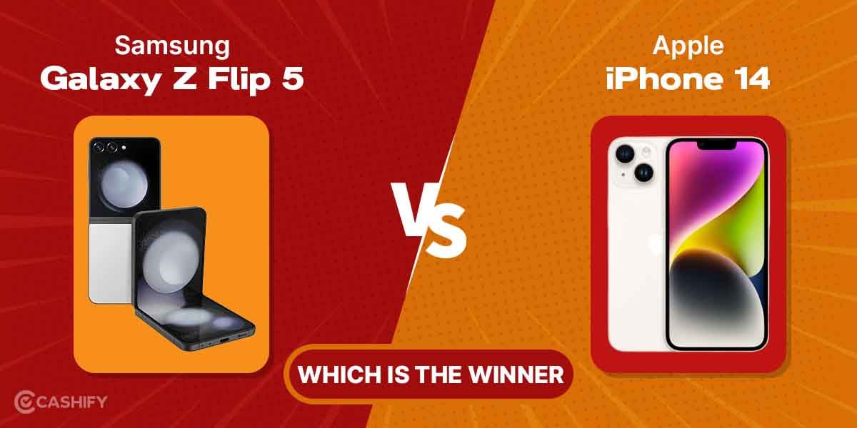 Samsung Galaxy Z Flip 5 Vs Apple iPhone 14: Which One To Choose?