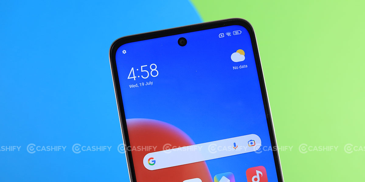 Redmi 12 Display cut out