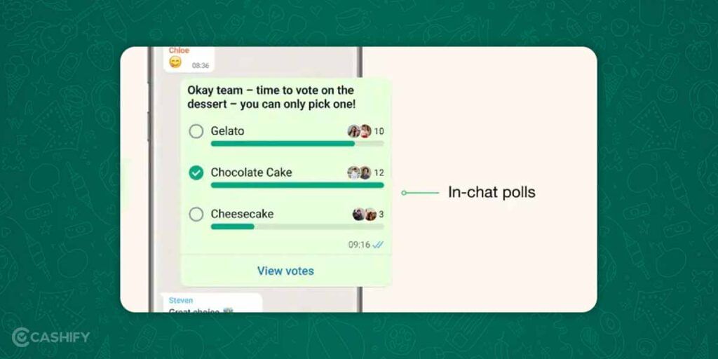 Whatsapp polls