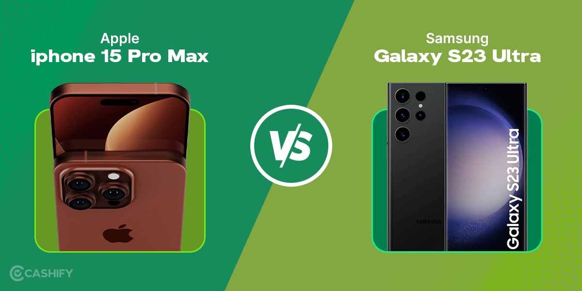 apple iphone 15 pro max vs samsung galaxy s23 ultra