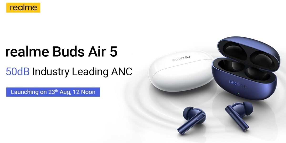 Realme Buds Air 5 TWS Release Date Confirmed In India: Check All Details