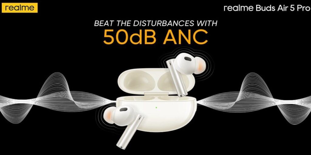 Realme Buds Air 5 can cancel upto 50 decibels of noise