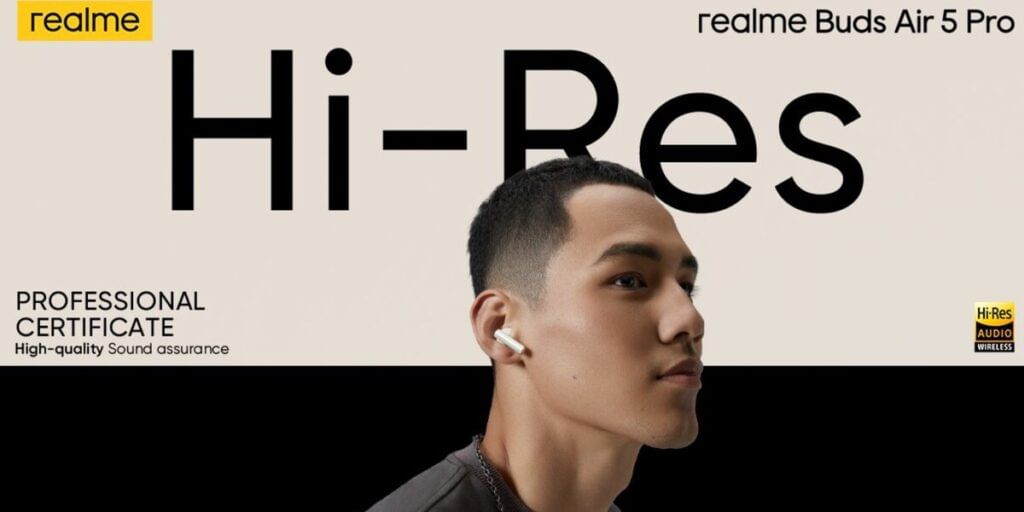 Realme Buds Air 5 Pro get support for Hi-Res Audio