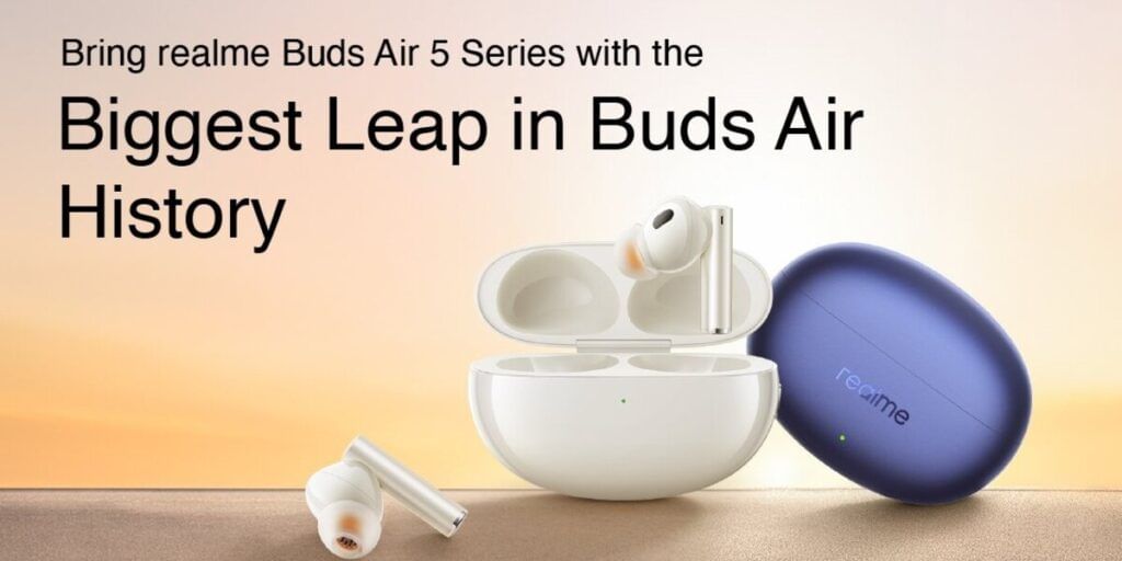 The Realme Buds Air 5 Pro feature ANC support