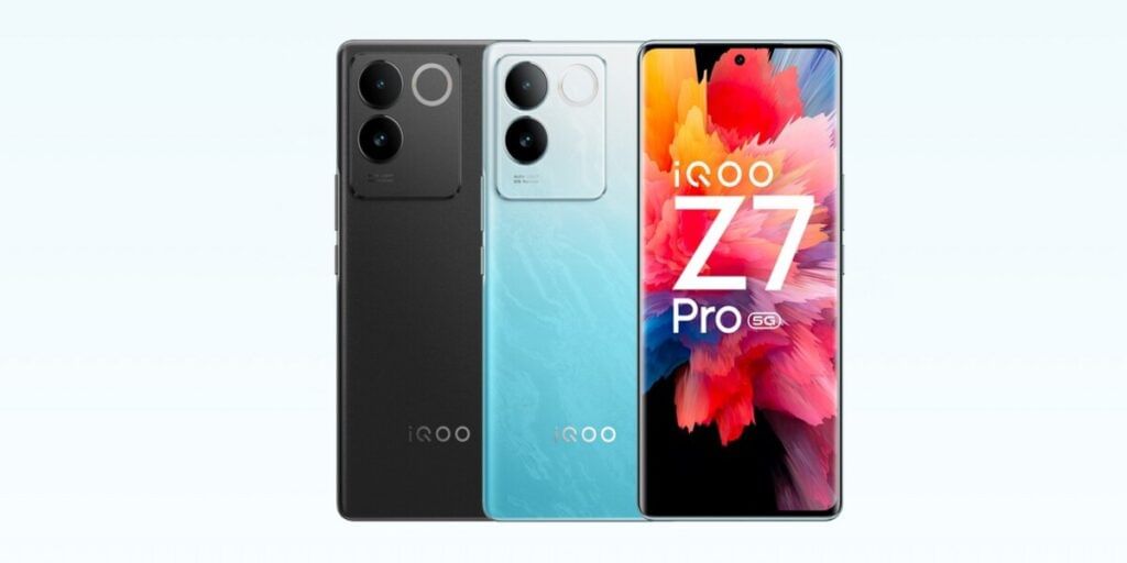 iQOO Z7 Pro features a curved display with MediaTek 7200 processor