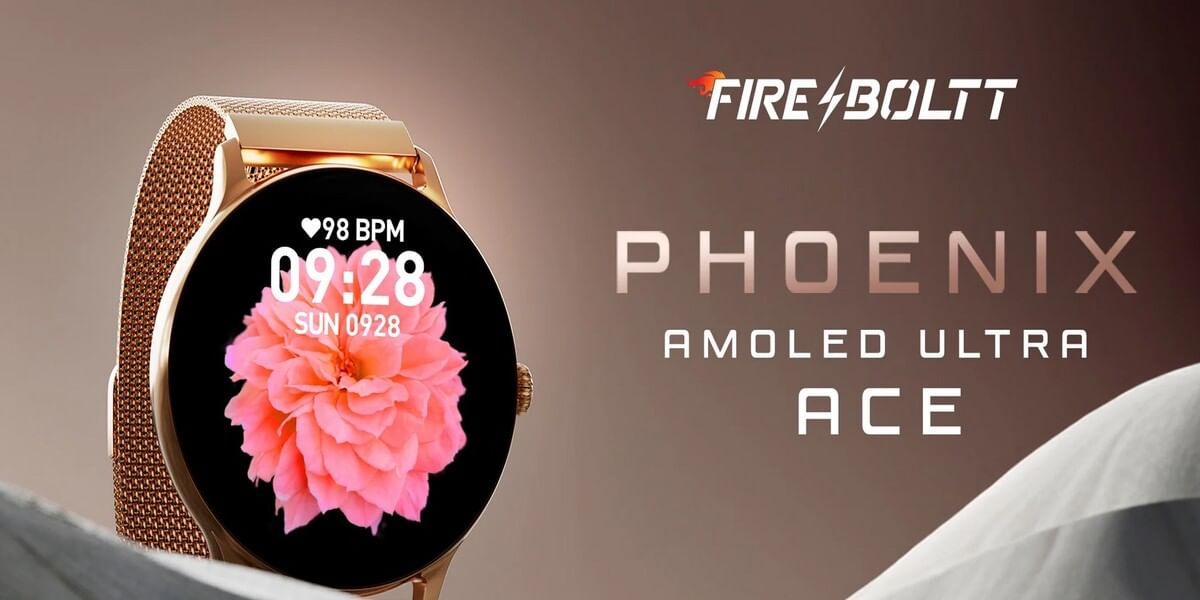 Fire-Boltt Phoenix AMOLED Ultra Ace Smartwatch Launched