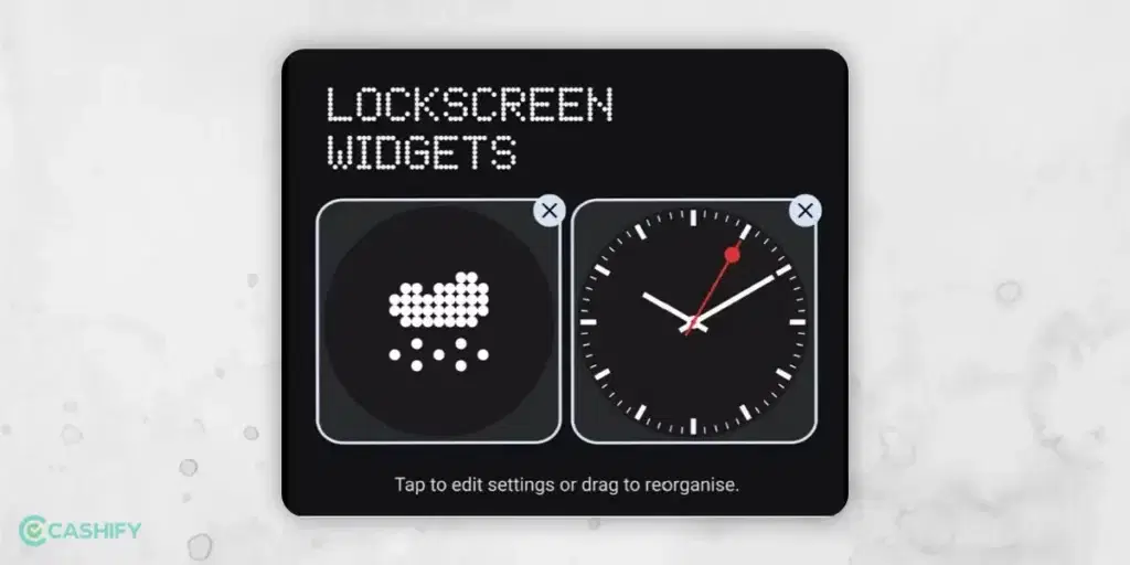 Lock Screen Widgets and Shortcuts - Nothing OS 2.0 facts