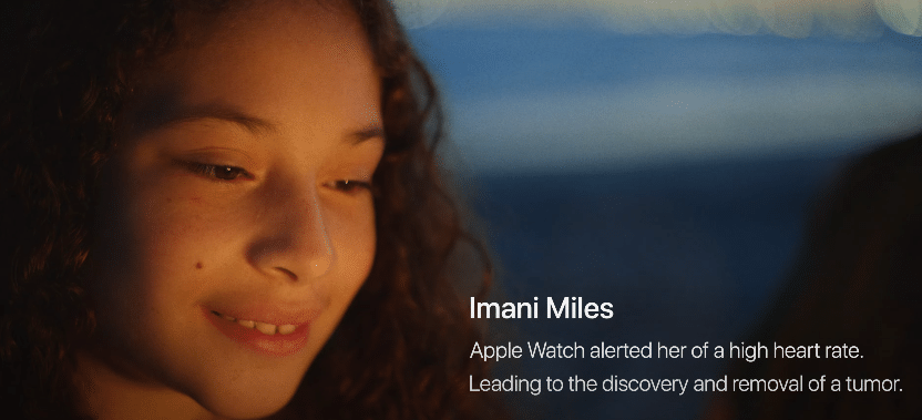 apple pitches emotions: imani miles
