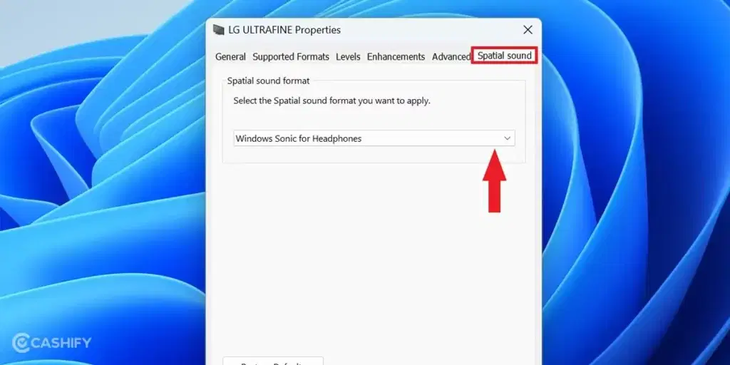 Spatial Sound Windows 11 - Volume Mixer - Step -2
