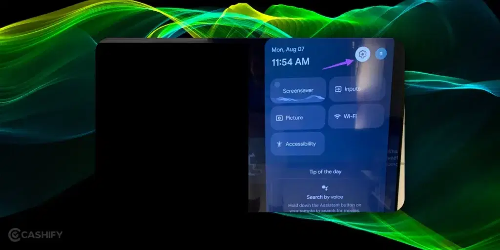 Google TV Not Connecting To WiFi - forget your network-step-1